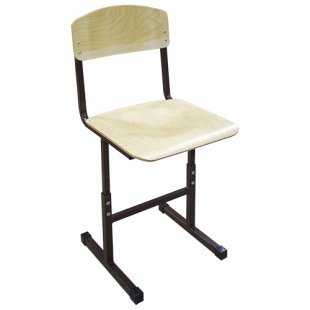 Adjustable school chair 3-5 degrees height. art. UR-4 (H 340, 380,420)