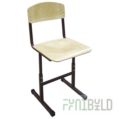Adjustable school chair 3-5 degrees height. art. UR-4 (H 340, 380,420)
