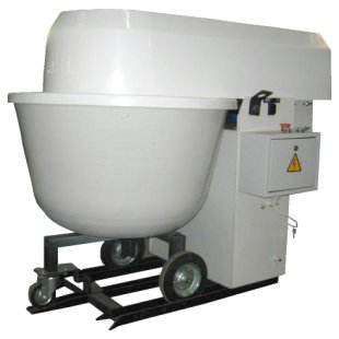 Spiral dough mixer for yeast dough Penzmash TMM-140.2 (1280x850x1027mm, 1.5 kW, month.organic carbon, without bowl, 2-speed)