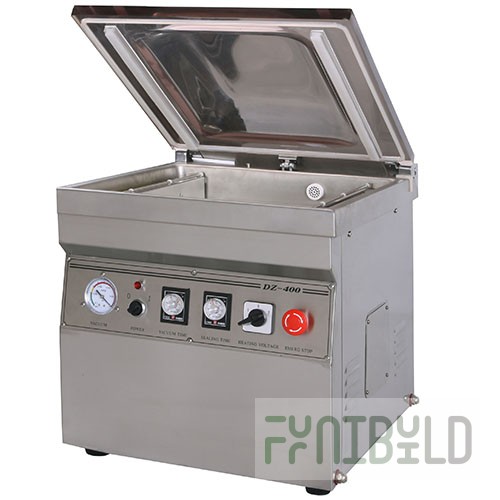 Tabletop vacuum packer HVC-400/2T (480x535x510 in, 220 V, 0.9 kW, painted)