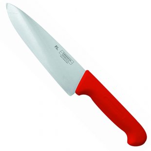 Knife 25cm plastic, red handle