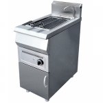 Gas pasta cooker F1MVG/800 (420x890x1050mm, 1 special burner, 7.2 kW, 20 l.)