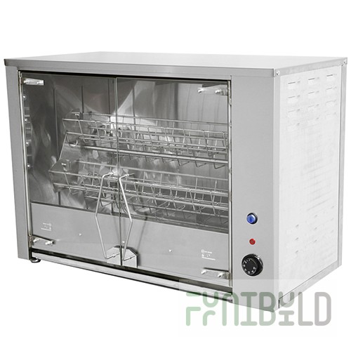Electric carousel grill (loading 18 chickens) F3KME (b)/21136 (880x572x620 in, 8 kW, 220V)