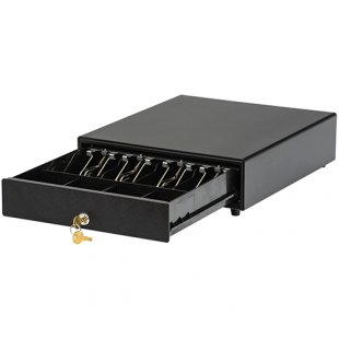 Cash drawer ATOL SB-330-B black, 330*380*90, mechanical