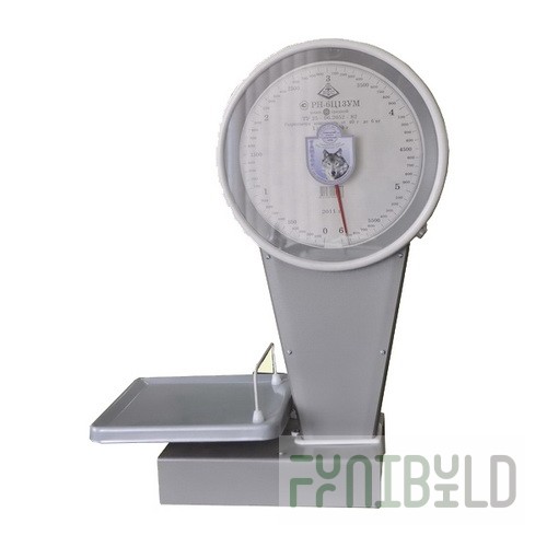 Mechanical dial scales RN-3 (round), 450x280x660 in, weighing limit up to 3 kg