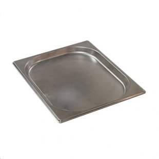 Gastronorm container without lid stainless steel GN-2/1 depth 20 (650x530x20 in.)
