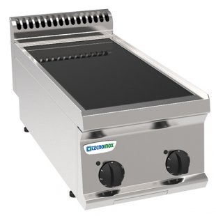 Electric stove 2 burners 700 series TECNOINOX PCU35E7 616090 (350x700x280 in, 5 kW, 380V)