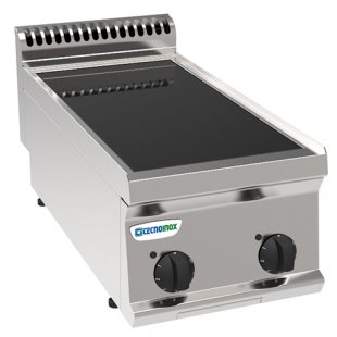 Electric stove 2 burners 700 series TECNOINOX PCU35E7 616090 (350x700x280 in, 5 kW, 380V)