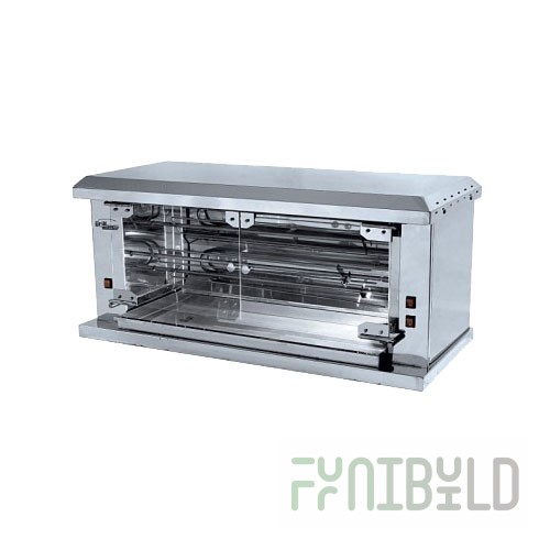 Electric spit grill F2SH2E (1280x570x600 in, 220V, 4.87 kW, weight 68.5 kg)