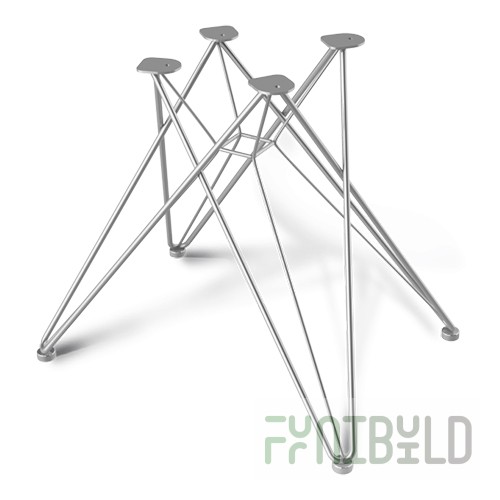 Chair frame SHT-S50 / 909305 (chrome lacquer), 455x420x430 in