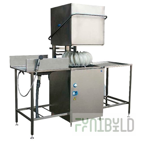 Dome dishwasher MPU-700-01 (without loading and unloading tables) (600x800x1400mm, 16.3 kW, 380 V, weight 100 kg)