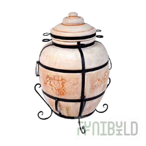 Large tandoor, "Cairo" series (1080x680mm, 8 skewers 600mm long)