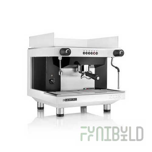 Espresso coffee machine, 1 coffee group, ZOE automatic (530x528x537mm, 1.9 kW)