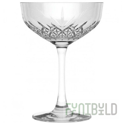 Glass saucer for champagne 255ml d=108 h=157mm