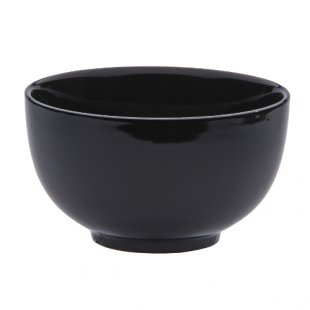 Salad bowl d=13.5 cm, 420 ml, (6 pcs per pack) black ceramics art.7085(BLK)
