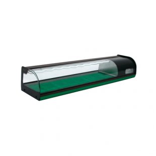 Medium-temperature bar display case 1440x370x285mm, A37 SM 1.5-1 (ВХСв-1.5 sushi case), +2..+10С, 0.38 sq.m.