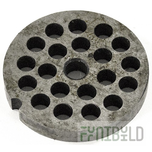 8mm grid for meat grinder SXC-22, in-22 (No. 6) art. SXC-22.06.8