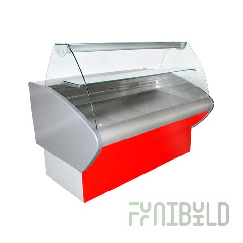 Medium-temperature display case 1180x970x1230mm, G95 SM 1.2-1 (VHS-1.2 Pole) 0...+7 C, 70 sq. m