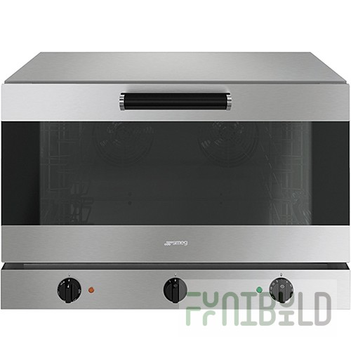 Convection oven with steam humidification function SMEG ALFA420H-2 (747x800x563 in, 220V/380V, 50Hz, 6.9 kW)