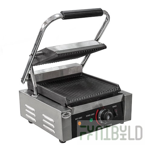 Contact grill EG-811 ROAL (305x385x200 in, 1.8 kW, 220V)