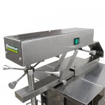 Gas shawarma-kebab maker ShShG-2-2-M (515x770x970(990) in, 220V, 2 gas burners, with motor)