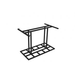 Frame of a 6-seater dining table Loft-1 m/k brown 1000x500mm