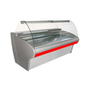 Medium-temperature display case 2580x1100x1200mm, G110 SM 2.5-1 (ВХС-2.5 Сarboma G110) 0...+7С, 1.83 sq.m