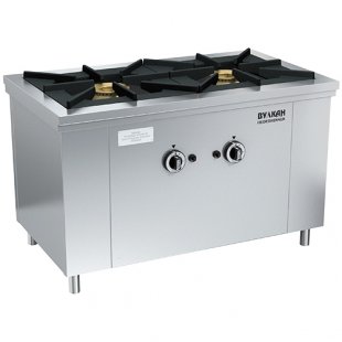 Gas stove-stool PRG-IIA-2 (955x555x600 in, without oven, 2 conf.)