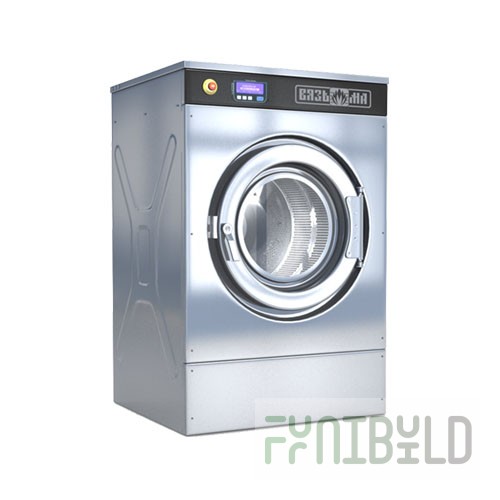 Washing machine LO-10 (870 (1000)x800 (1050)x1310 (1580)mm, load 10kg, 0.7-0.9(350) rpm, 380V, weight 270(335) kg)