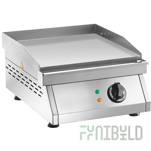 Frying surface Amitek FT1L (smooth surface, 400x500x200mm, 3 kW, 220V)
