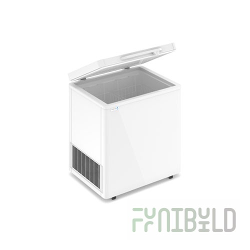 Chest freezer V=240l, F 250 S, -12..-25 C, 800x600x840 in, solid lid (1 basket)