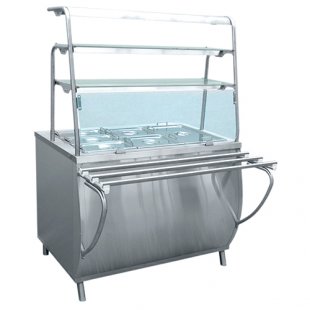 2-course bain-marie with g/containers EMK-70T