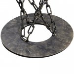 Table frame SHT-TU11 (black/gold patina) 600x600x745 in