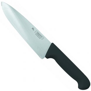 Knife 20 cm, black plastic handle "Pro-Line"