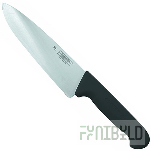 Knife 20 cm, black plastic handle "Pro-Line"