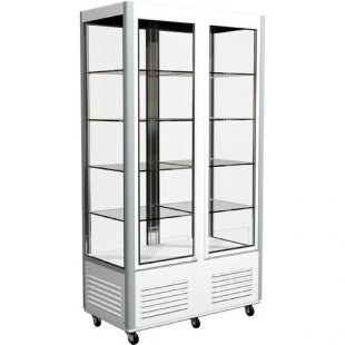Medium-temperature air-conditioning cabinet 1100x600x1950mm, Carboma R800C, 0...+7C, 8 shelves