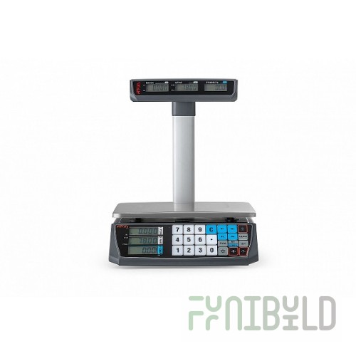 Trade scales ATOL MARTA (with stand, COM port, USB-RS cable, RS-232 cable, FDU license)_with verification