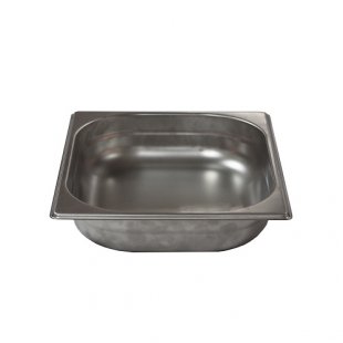 Gastronorm container without lid stainless steel GN-1/2 depth 65, 3.3 l. (325x265x65 in.), in pack 10/20 pcs.