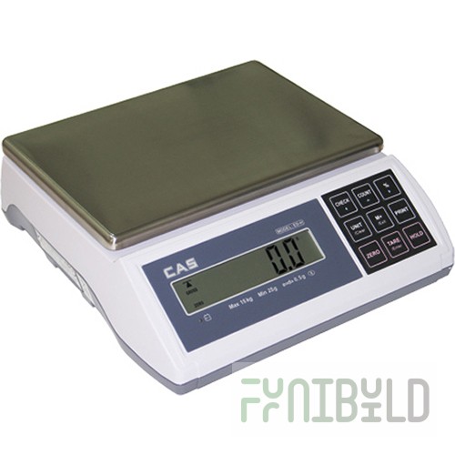 Electronic portion scales CAS ED-3H (330x346x107mm, platform 306x222mm, up to 3 kg.)