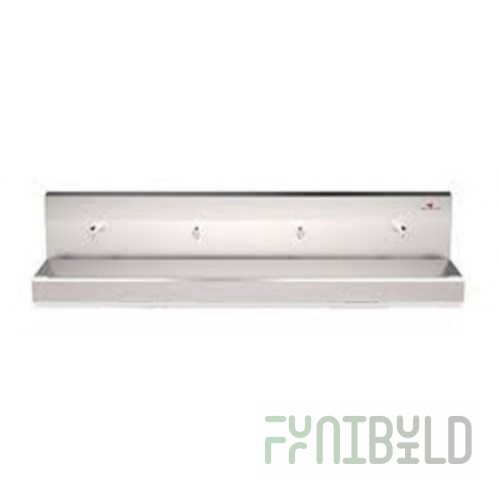 4-section wall-hung washbasin UBP-04S