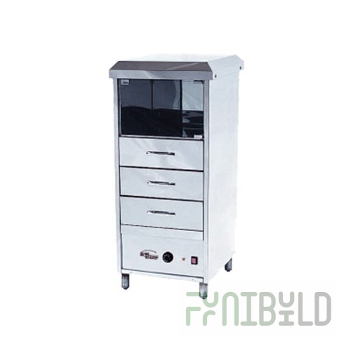 Electric oven F3SHZHE (potato oven) (red metal) (560x480x1000mm, 3.6 kW, 220 V)