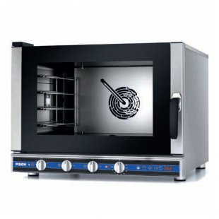 Combi steamer PIRON PF7704 PLUS (4 GN1/1 or 600x400, 7.8 kW, temperature probe, 780x850x640 in)