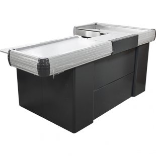 Checkout counter SUPERMARKET Light-XL, 2060 in (2560) RAL 7016