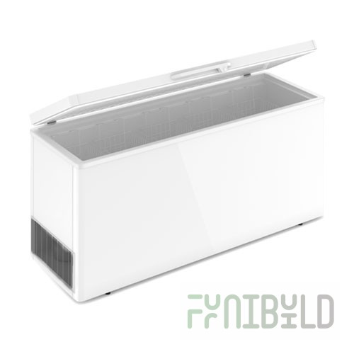 Chest freezer V=660l, F 800 S, -12..-25C, 2000x600x840mm, solid lid (4 baskets)