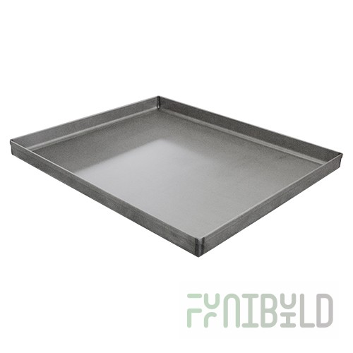 Baking tray 570x470x40 black (for stoves, ovens)