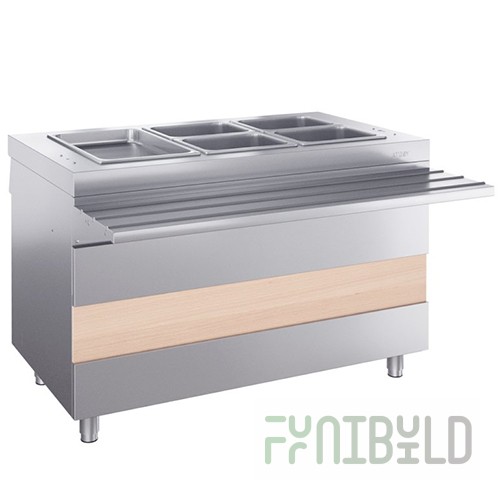 2-course chafing dish M2-1200-02-PO(1200x700(1015*)x880±20 in, 2.42 kW, 220 V, steam)