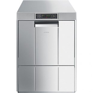 Front-loading dishwasher SMEG EASYLINE UD511D (600x600x820mm, 500x500 touchscreen, electronic control, with detergent dispenser and rinse pump, 3.4/5.2 kW, 220V/380V)