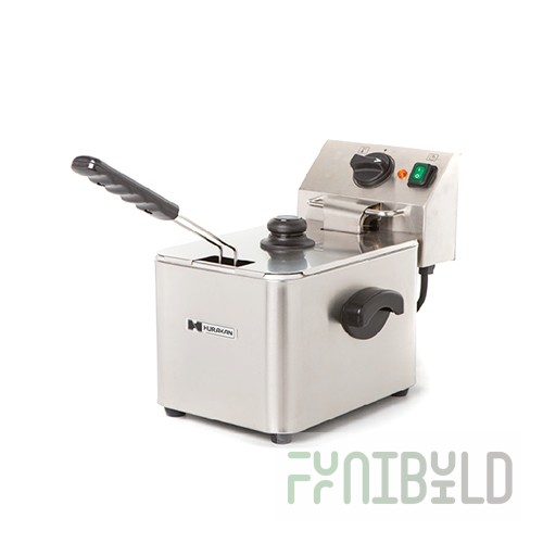 Deep fryer HURAKAN HKN-FT4N (265x385x310, 1 boiler with a capacity of 4 l with a lid, 1 deep fryer basket)