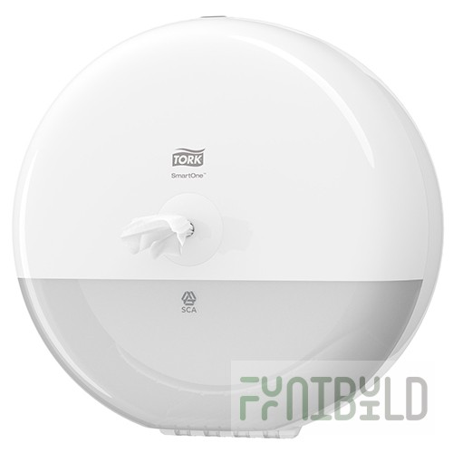 Toilet paper dispenser white Tork SmartOne art. 680000, in pack. 1 pc.