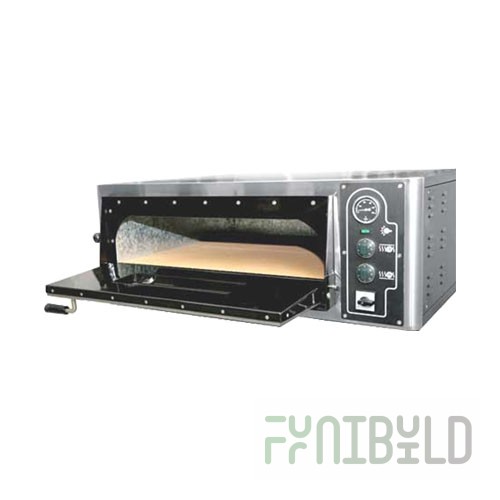 Electric pizza oven PEP-4 (1000x850x350mm, modular, 1 chamber 700x700x150mm) (ChTT)